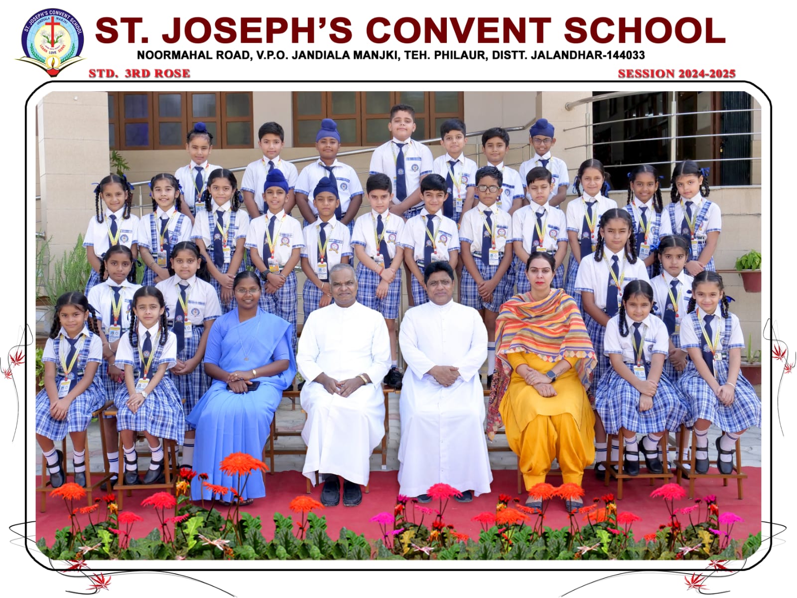 Class III - Rose Group Photo 2024-2025